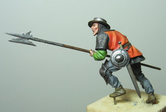 Agincourt, Alabardiere inglese © Marco Berettoni - Click to enlarge