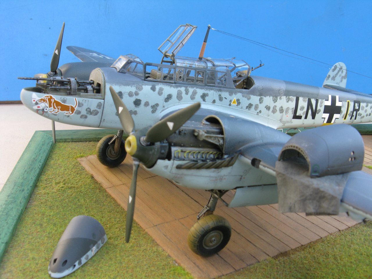 Messerschmitt Bf. 110 © Marco Vergani - Click to enlarge