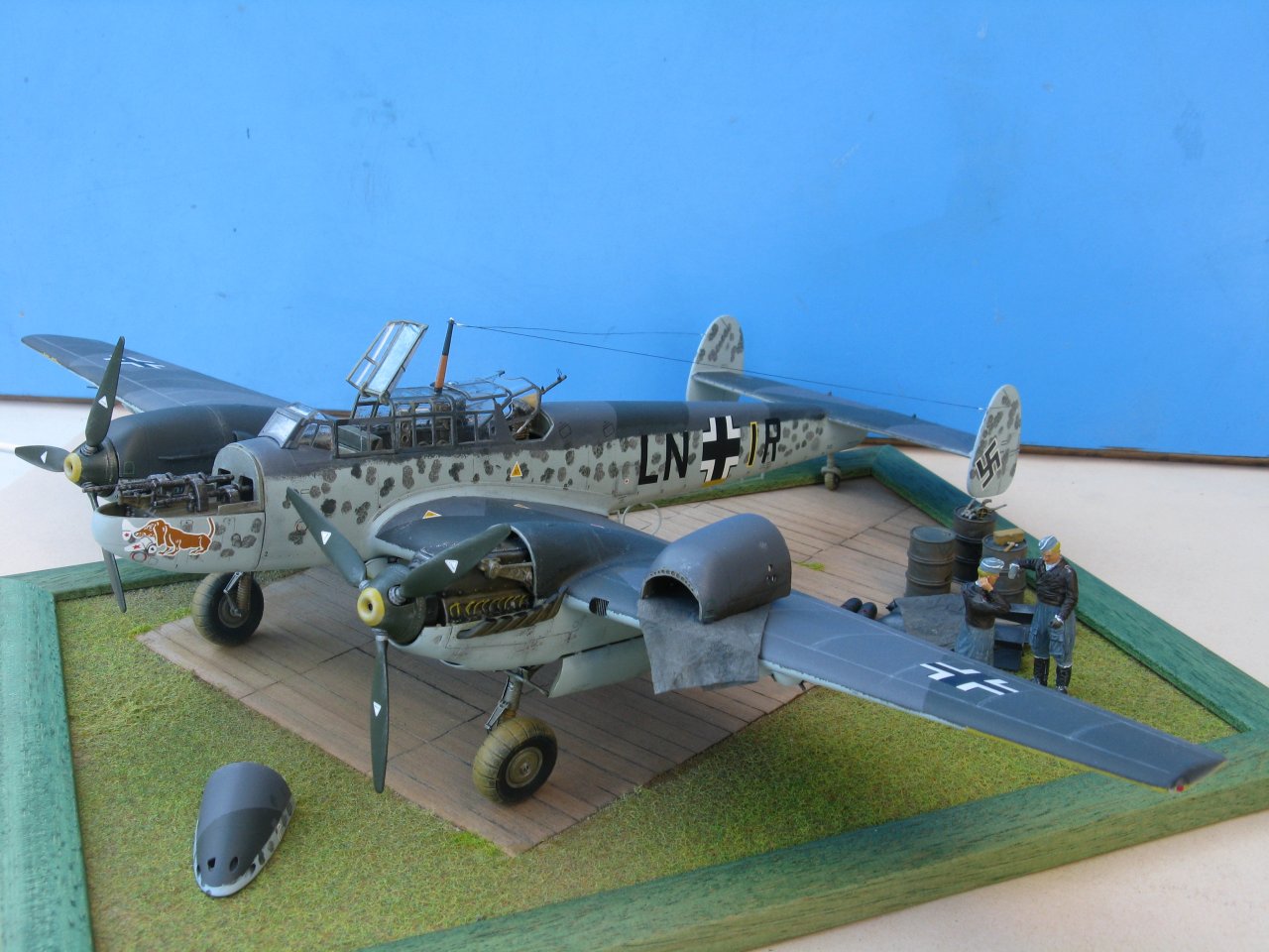 Messerschmitt Bf. 110 © Marco Vergani - Click to enlarge