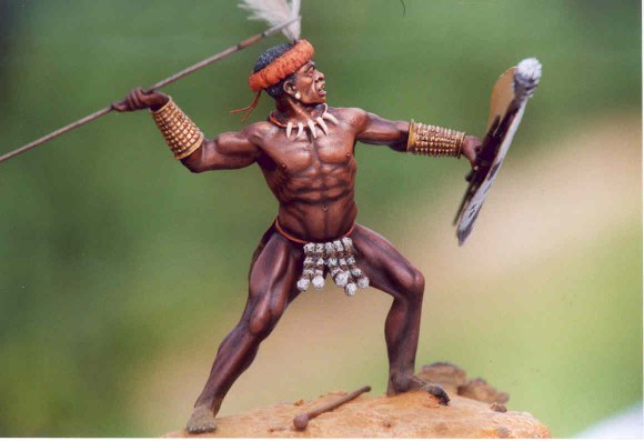 Guerriero Zulu © Pietro Ballarini - Click to enlarge