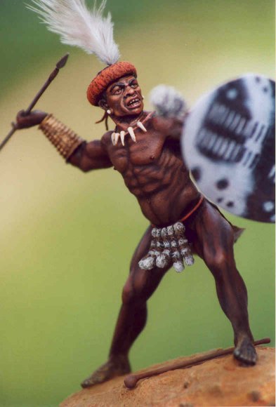 Guerriero Zulu © Pietro Ballarini - Click to enlarge
