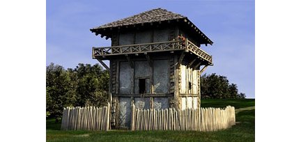 Torre con palizzata