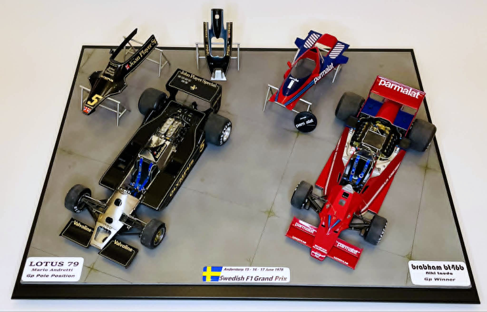 GP di Svezia 1978: Brabham BT46B e Lotus 79