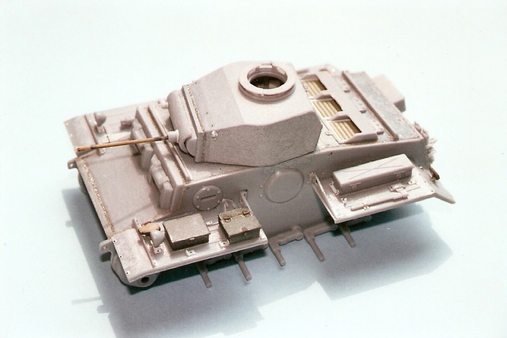 Panzer II Ausf. J © Andrea Tallillo - Click to magnify/shrink