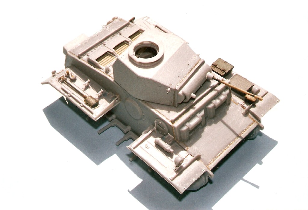 Panzer II Ausf. J © Andrea Tallillo - Click to magnify/shrink