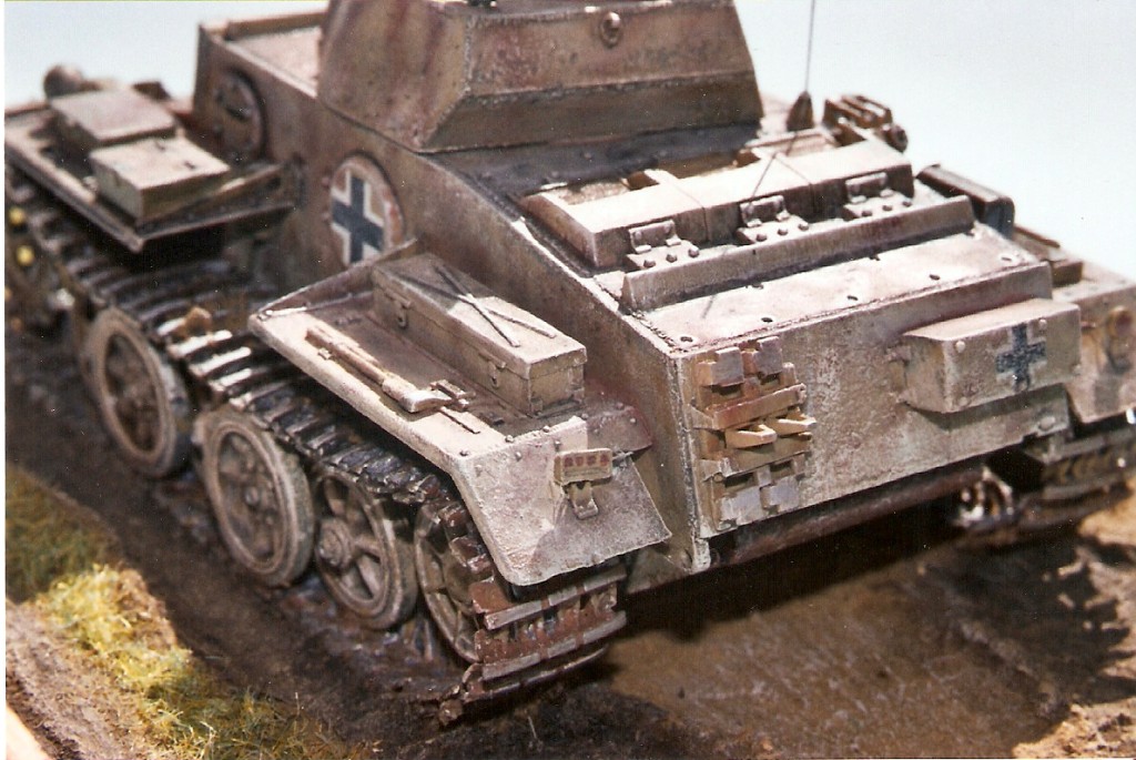 Panzer II Ausf. J © Andrea Tallillo - Click to magnify/shrink