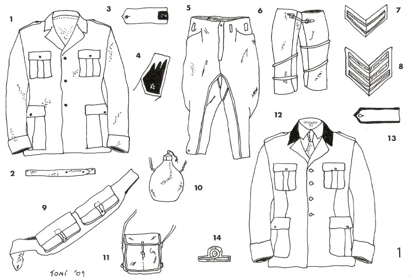 Il Reggimento Savoia in Russia © Andrea Tallillo - Click to magnify/shrink