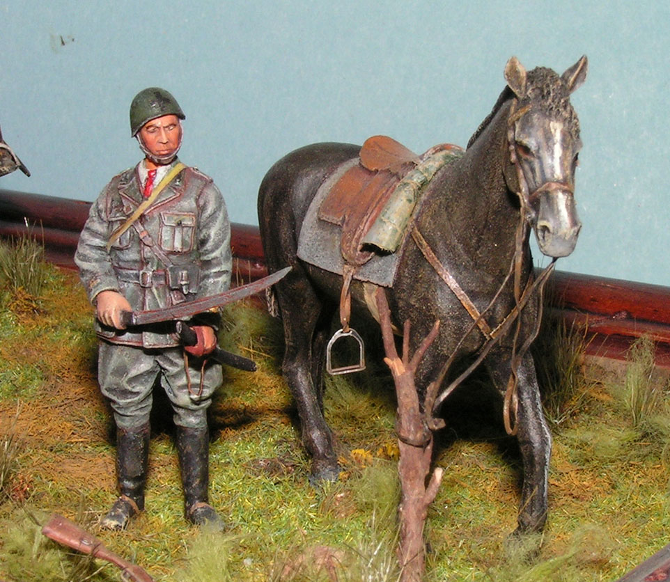 Il Reggimento Savoia in Russia © Andrea Tallillo - Click to magnify/shrink