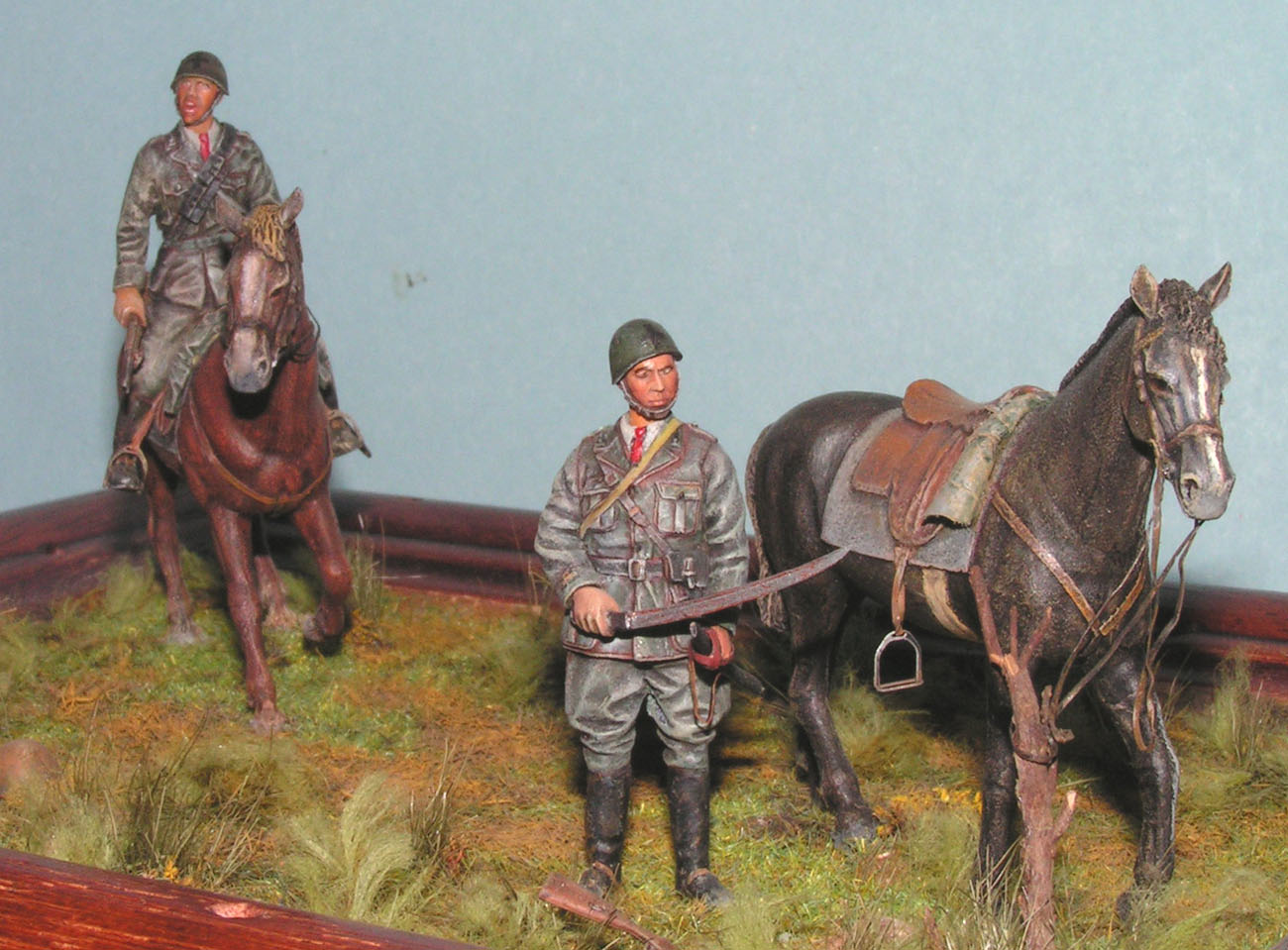 Il Reggimento Savoia in Russia © Andrea Tallillo - Click to magnify/shrink