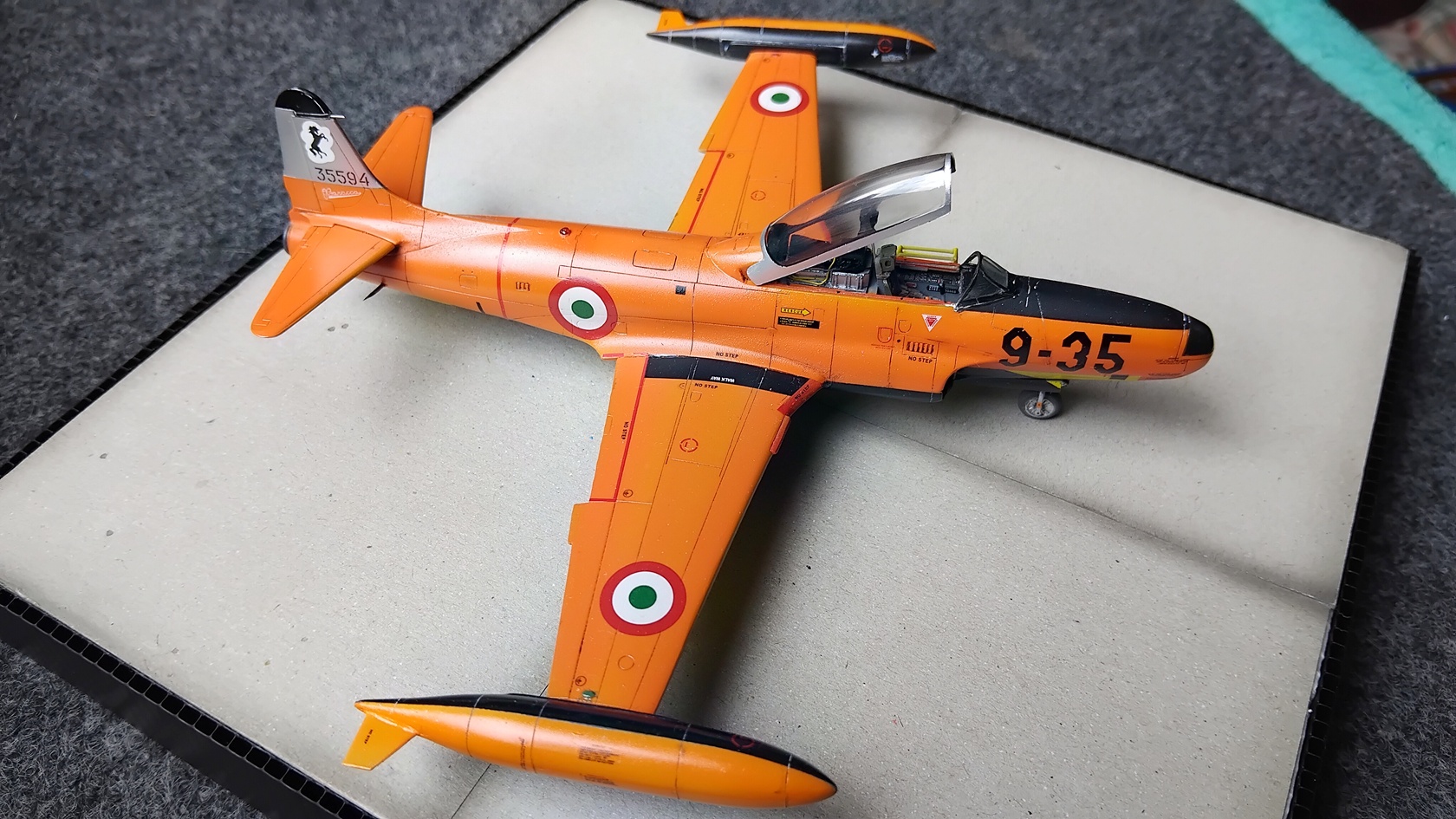 Lockheed RT-33A © Angelo Battistelli - Click to magnify/shrink