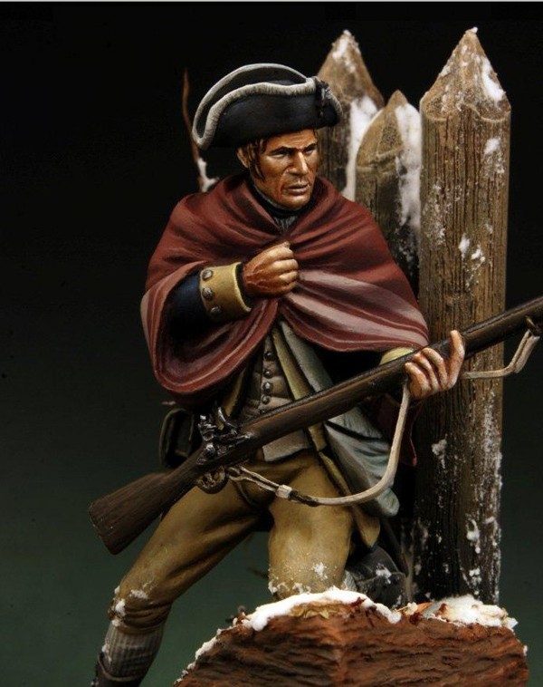 American Revolution, Continental Army - Click to magnify/shrink