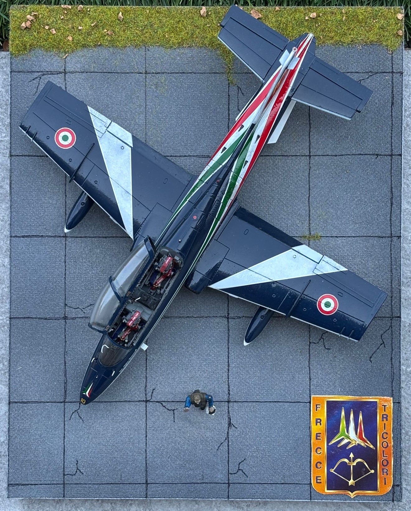 Aermacchi MB-339 PAN © Ezio Bottasini - Click to magnify/shrink