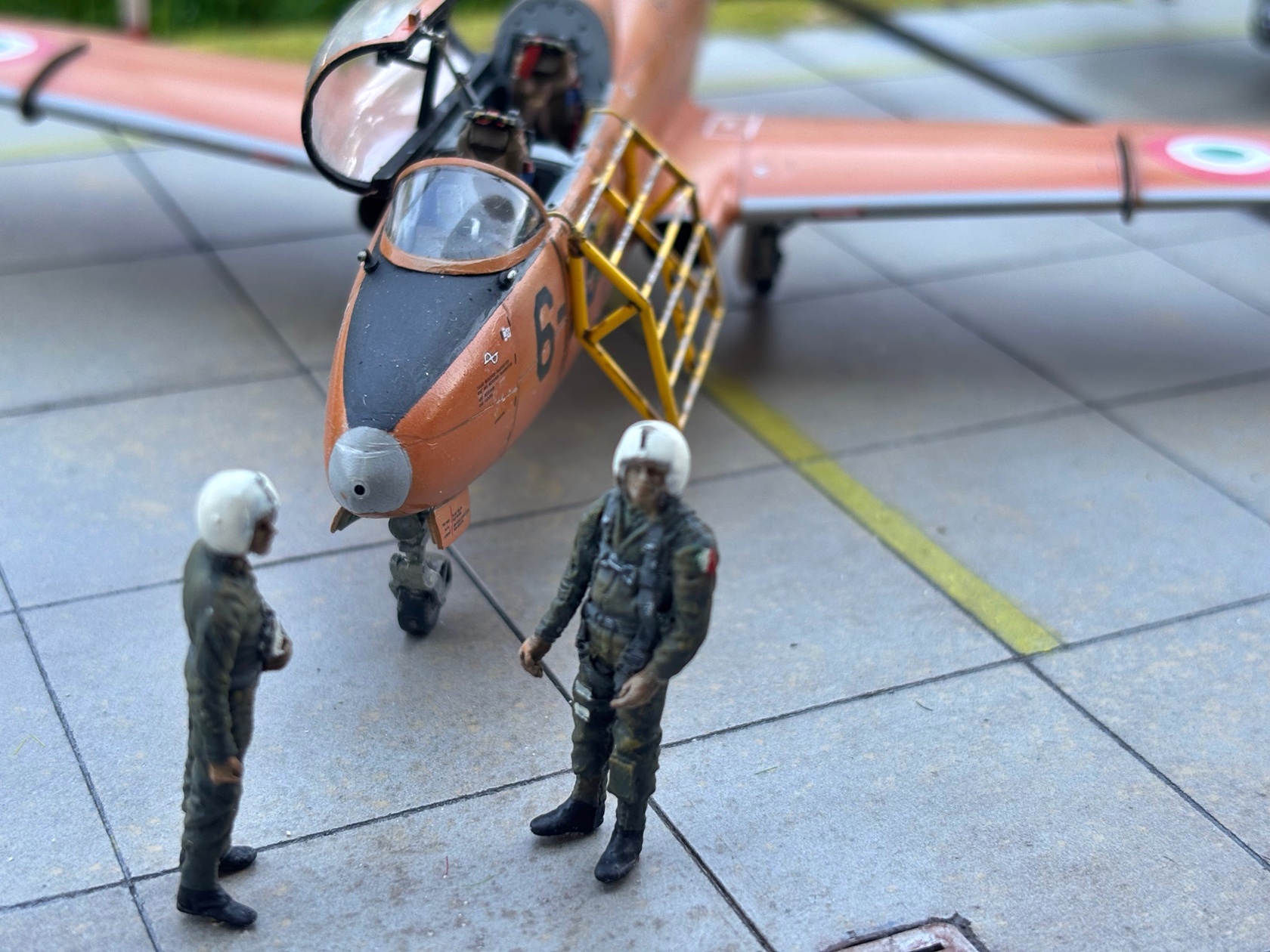 Aermacchi MB-326 © Ezio Bottasini - Click to magnify/shrink