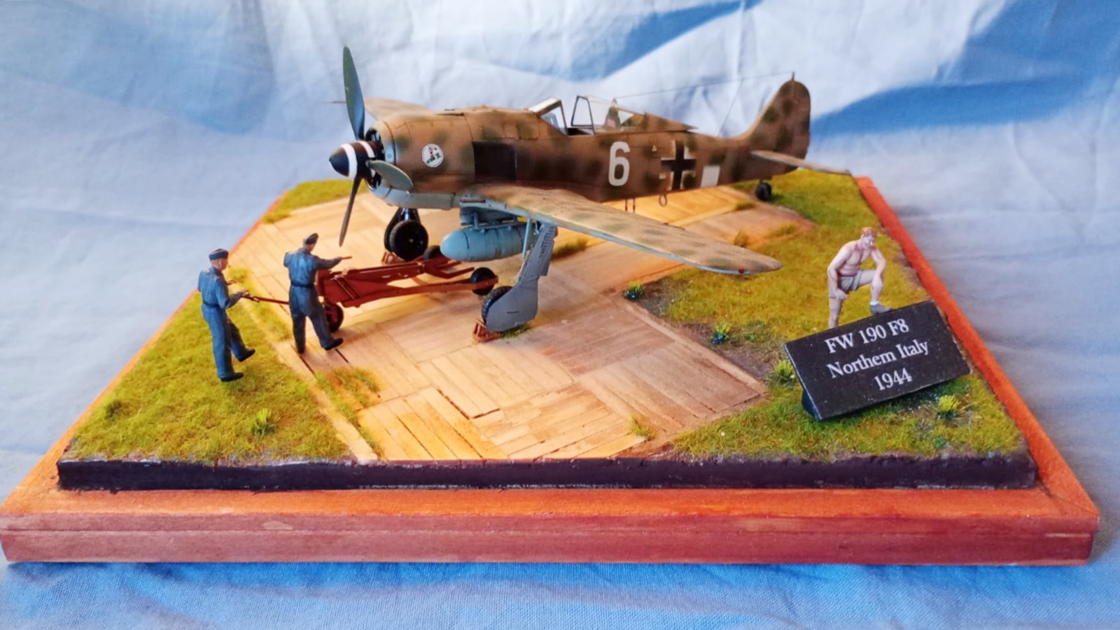 FW 190 F8 – Northern Italy 1944 © Giovanni Olivero - Click to magnify/shrink