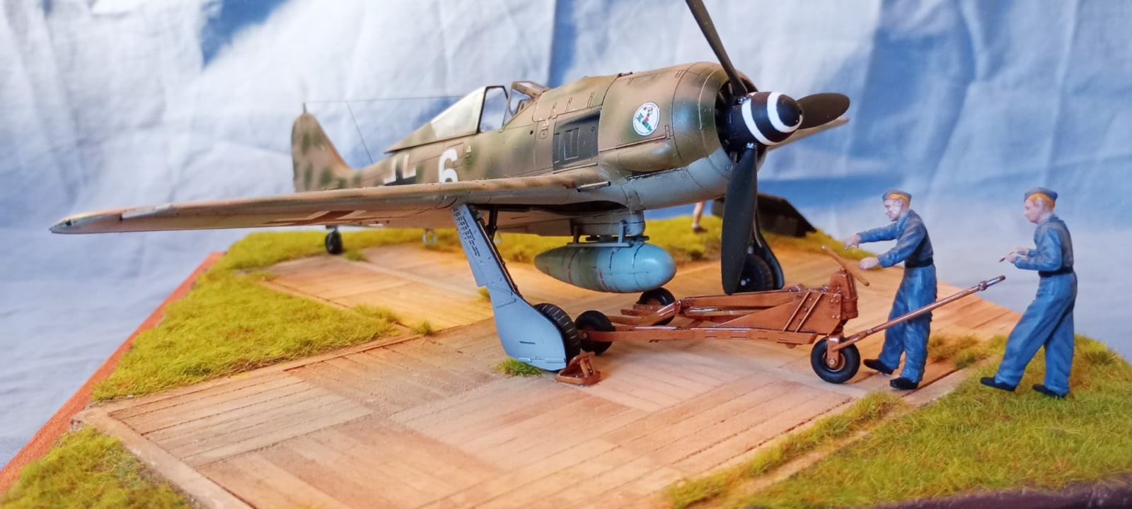 FW 190 F8 – Northern Italy 1944 © Giovanni Olivero - Click to magnify/shrink