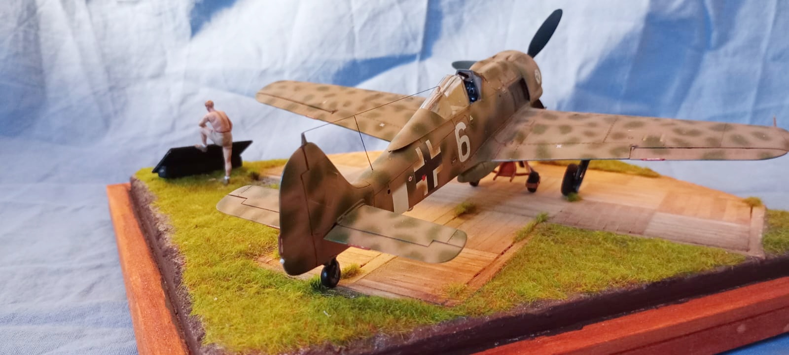 FW 190 F8 – Northern Italy 1944 © Giovanni Olivero - Click to magnify/shrink