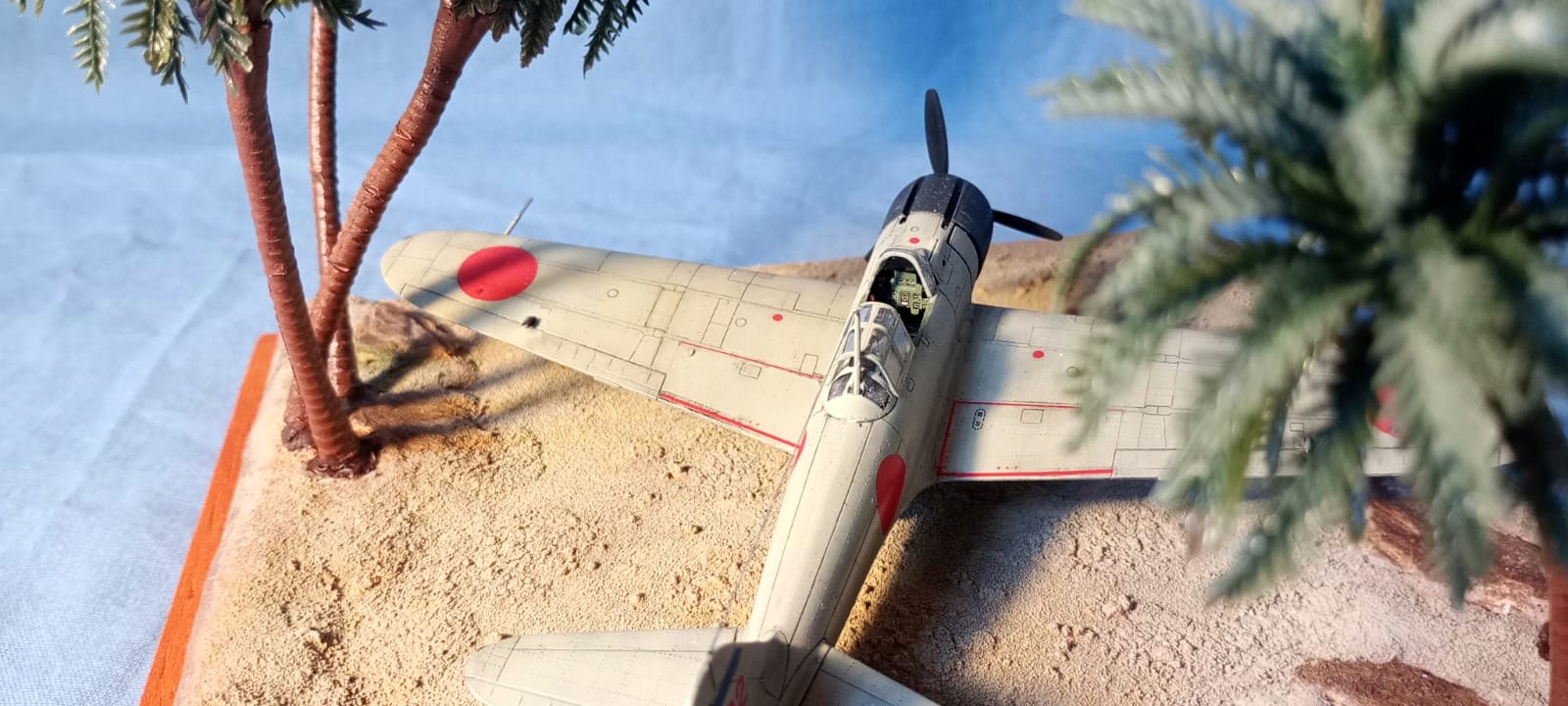 Mitsubishi A6M2a Zero © Giovanni Olivero - Click to magnify/shrink Mitsubishi A6M2a Zero
