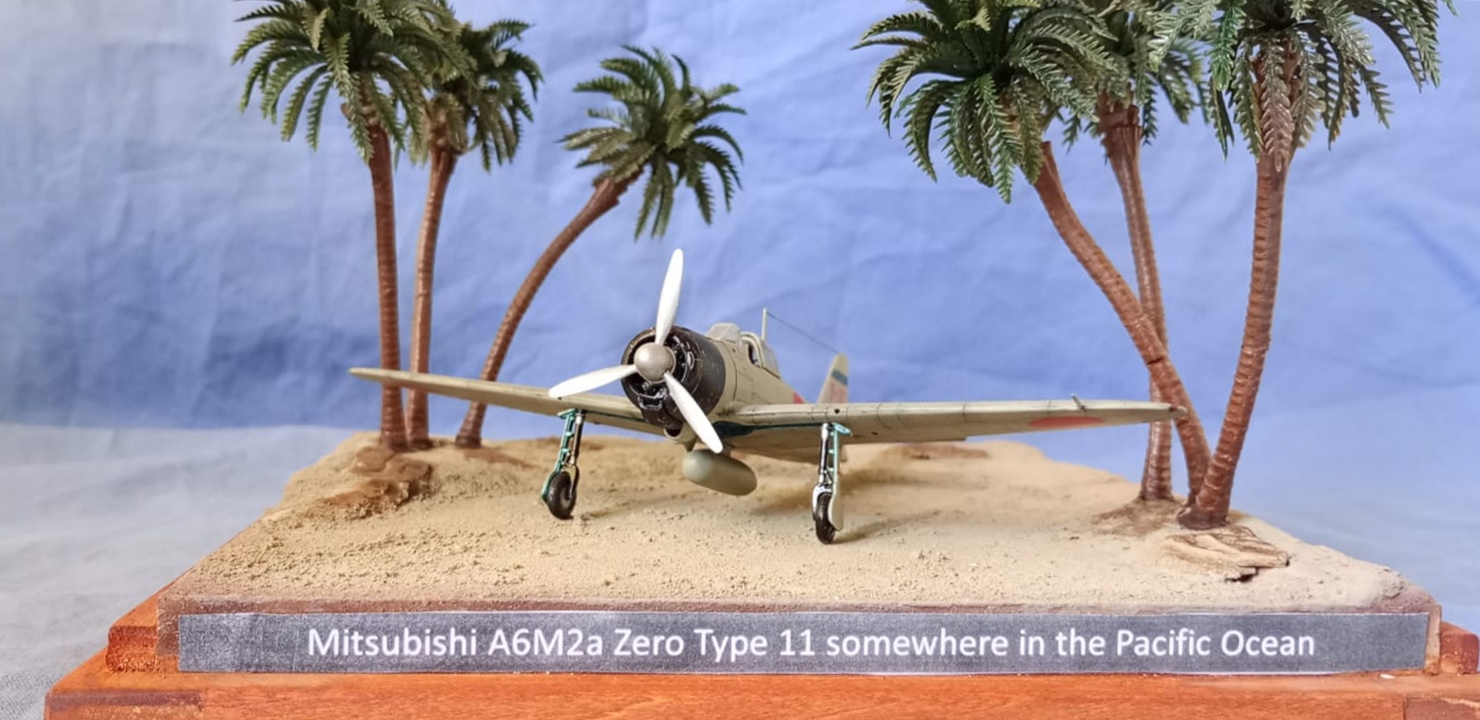 Mitsubishi A6M2a Zero © Giovanni Olivero - Click to magnify/shrink Mitsubishi A6M2a Zero