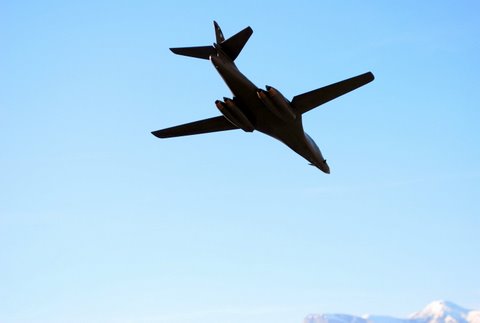 Ho fotografato il B1B Lancer © Giuseppe Penna