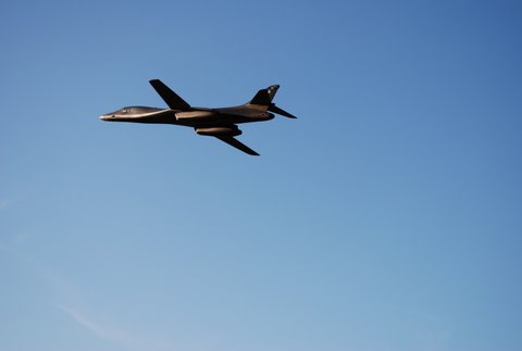 Ho fotografato il B1B Lancer © Giuseppe Penna