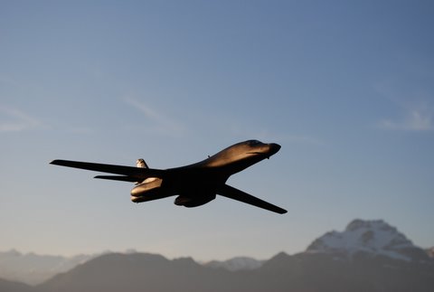 Ho fotografato il B1B Lancer © Giuseppe Penna