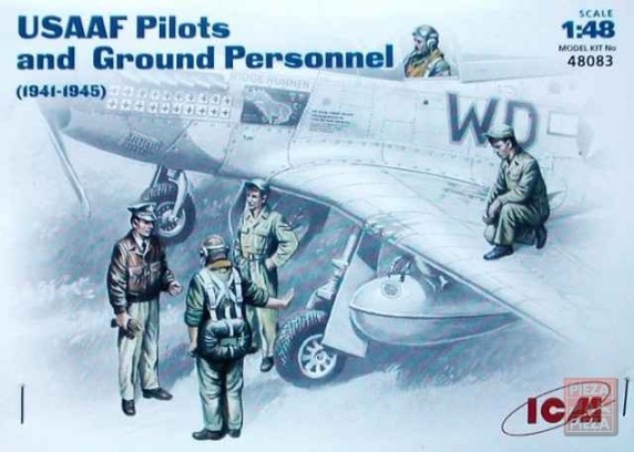 USAAF pilots and ground personnel 1941/1945