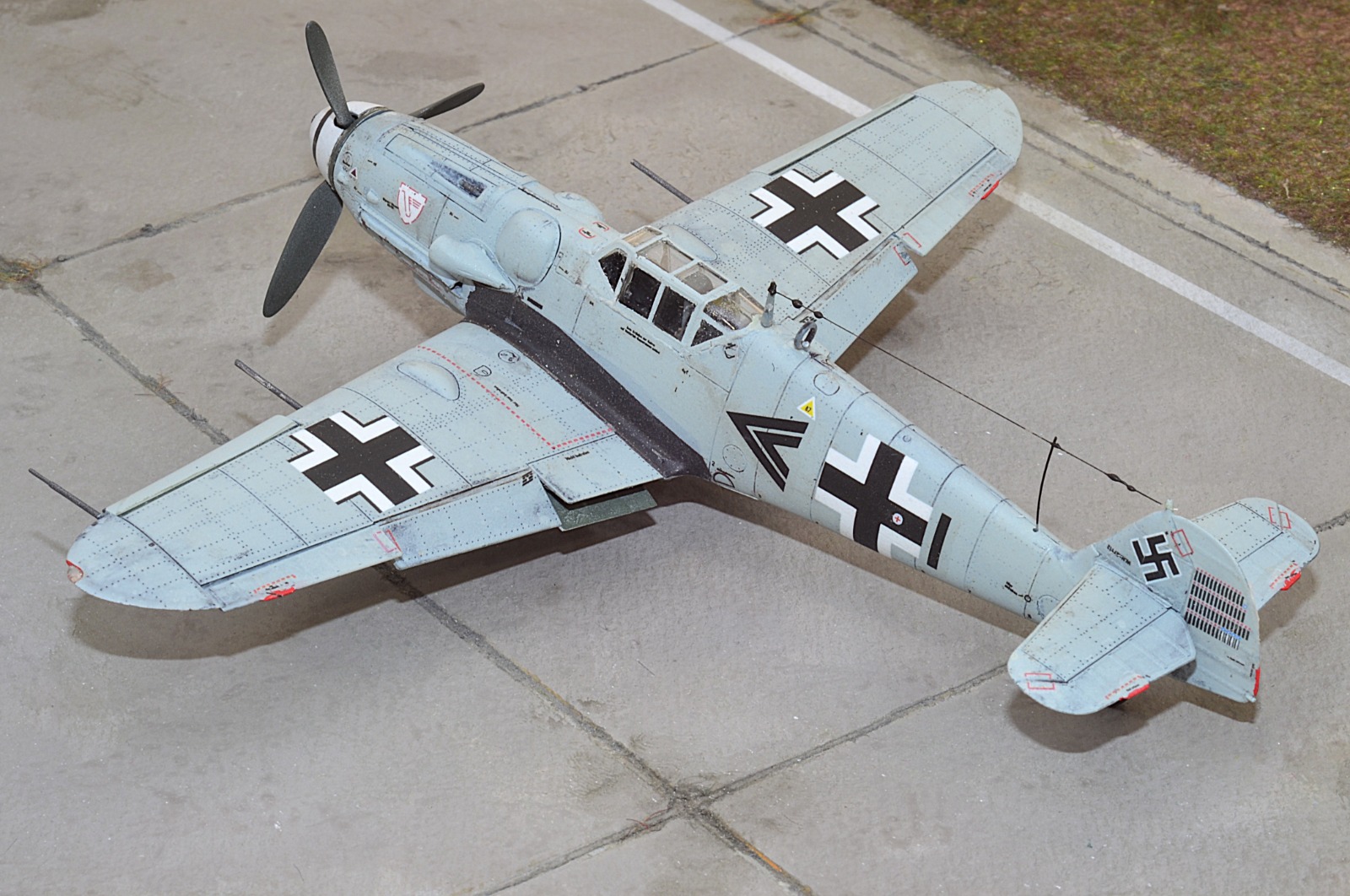 Bf 109G-5/6 Gustav © Maurizio Ugo - Click to magnify/shrink Bf 109G-5/6 Gustav