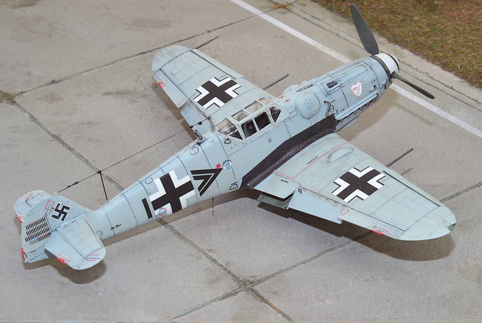 Bf 109G-5/6 Gustav © Maurizio Ugo - Click to magnify/shrink Bf 109G-5/6 Gustav