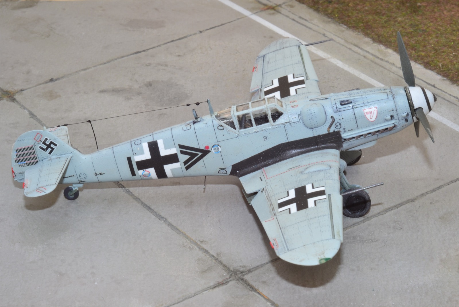 Bf 109G-5/6 Gustav © Maurizio Ugo - Click to magnify/shrink Bf 109G-5/6 Gustav