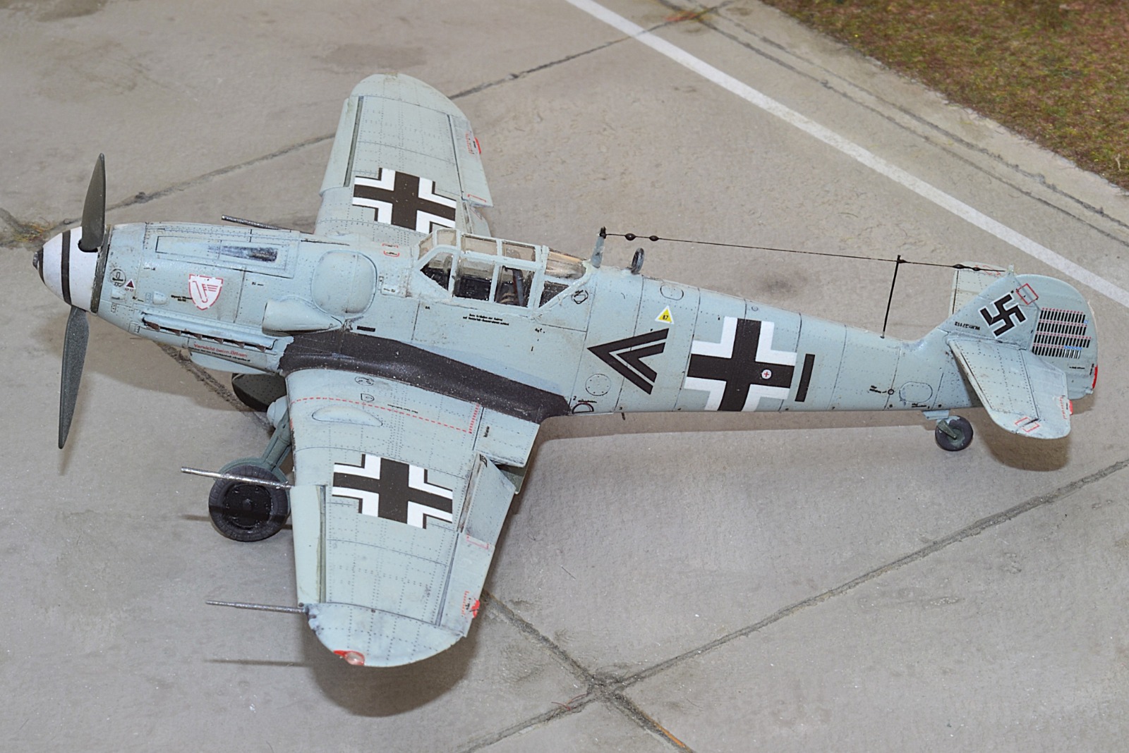 Bf 109G-5/6 Gustav © Maurizio Ugo - Click to magnify/shrink Bf 109G-5/6 Gustav