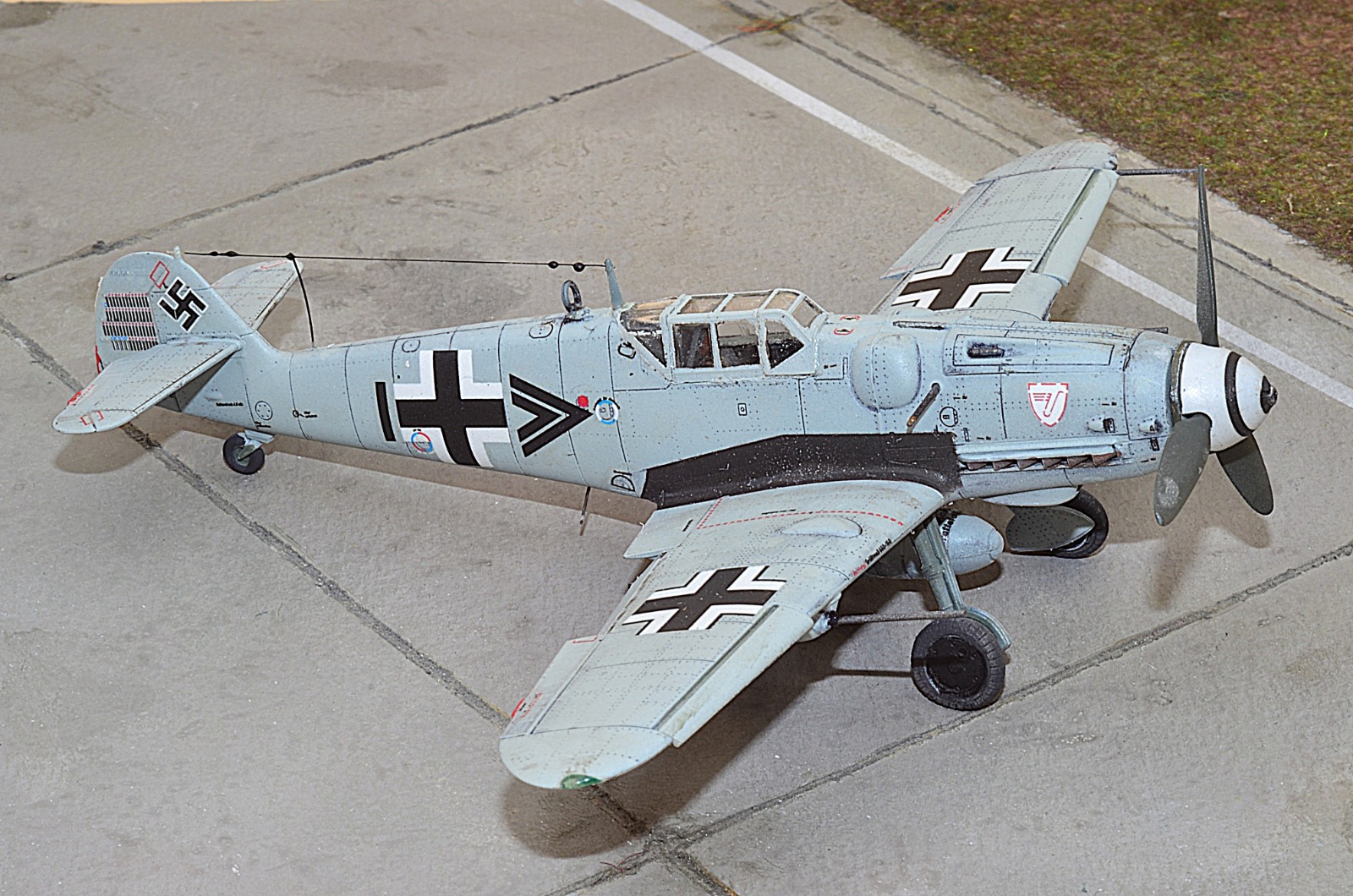 Bf 109G-5/6 Gustav © Maurizio Ugo - Click to magnify/shrink Bf 109G-5/6 Gustav