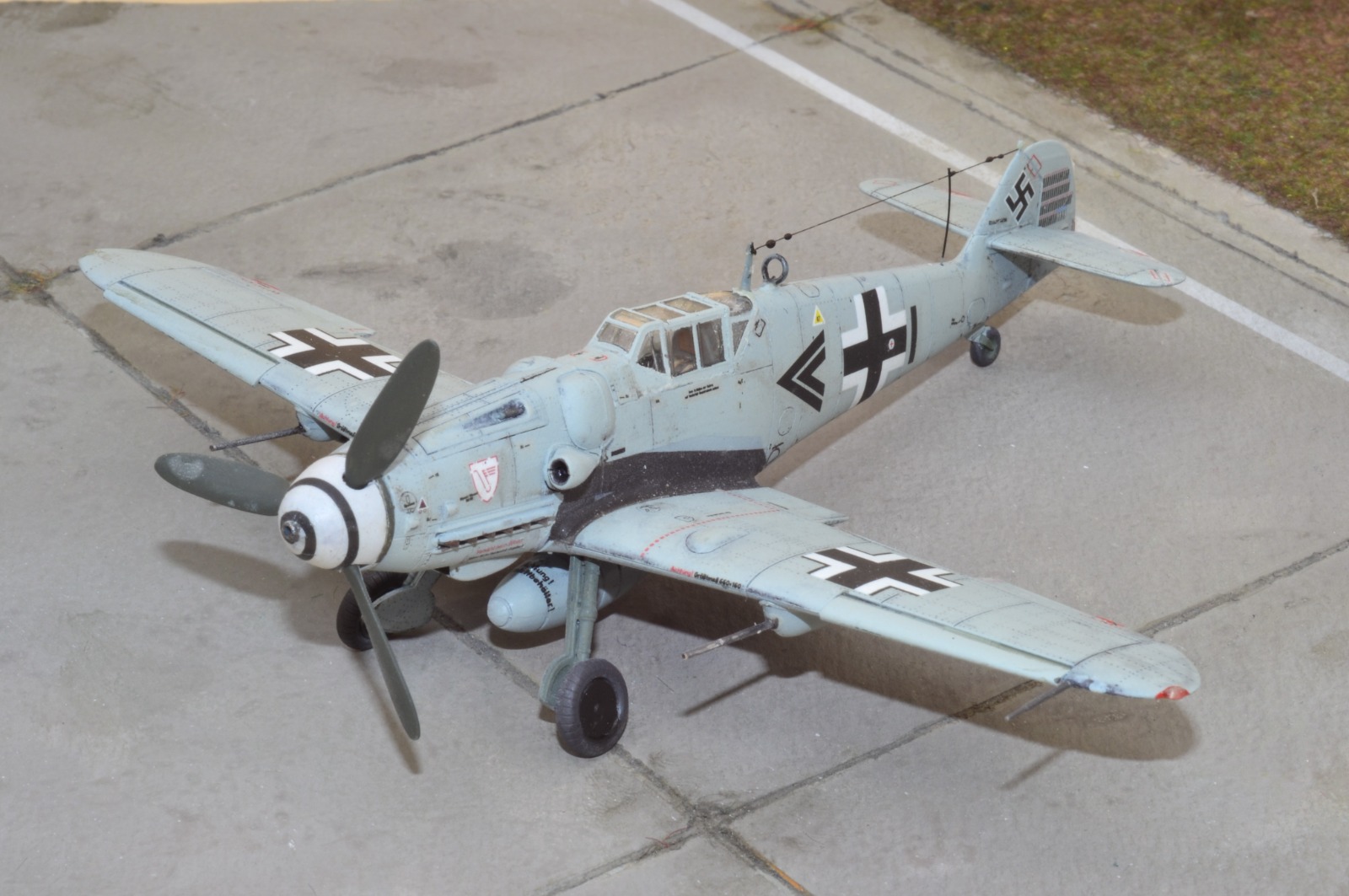 Bf 109G-5/6 Gustav © Maurizio Ugo - Click to magnify/shrink Bf 109G-5/6 Gustav