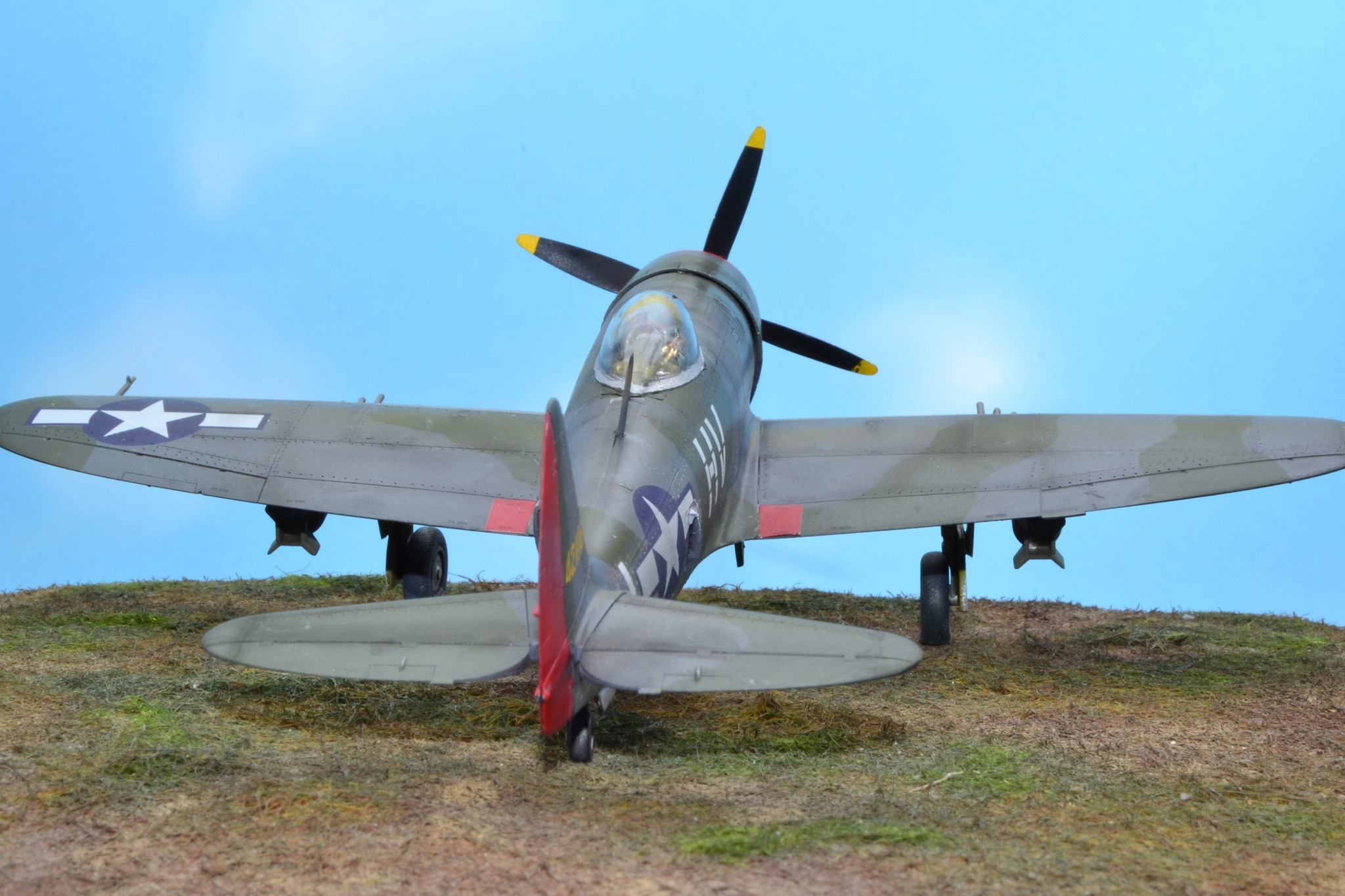 Republic P-47D Thunderbolt © Maurizio Ugo - Click to magnify/shrink