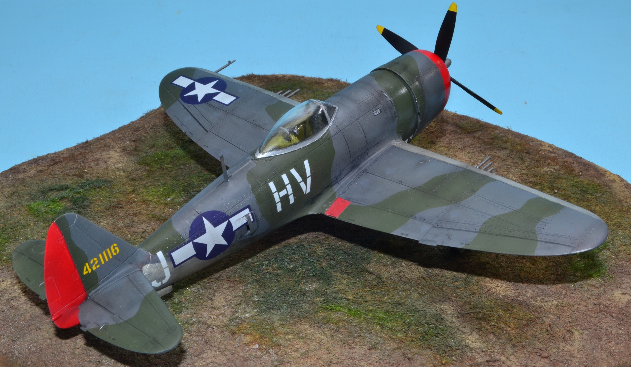 Republic P-47D Thunderbolt © Maurizio Ugo - Click to magnify/shrink