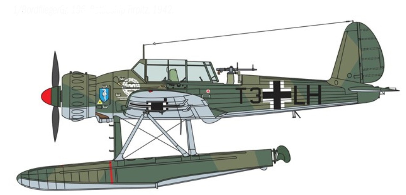 Arado Ar 196 A-3 © Paolo Tarantino - Click to magnify/shrink Arado Ar 196 A-3