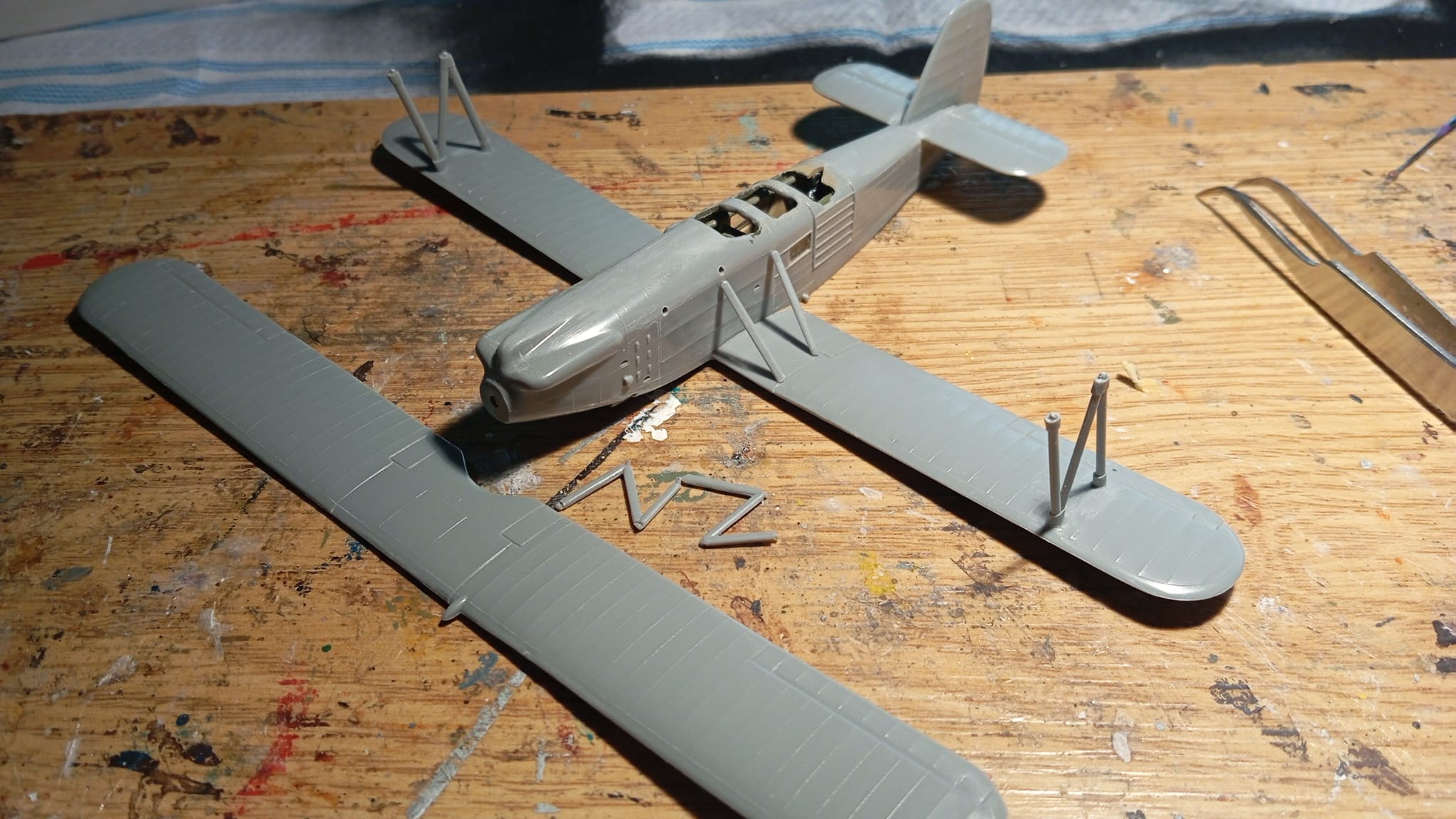 Kawanishi E7K1 "Alf" © Roberto Carena - Click to magnify/shrink Kawanishi E7K1 "Alf"