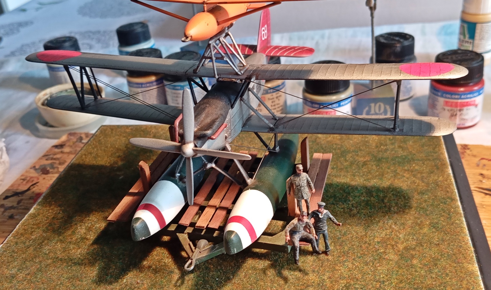 Kawanishi E7K1 "Alf" © Roberto Carena - Click to magnify/shrink Kawanishi E7K1 "Alf"