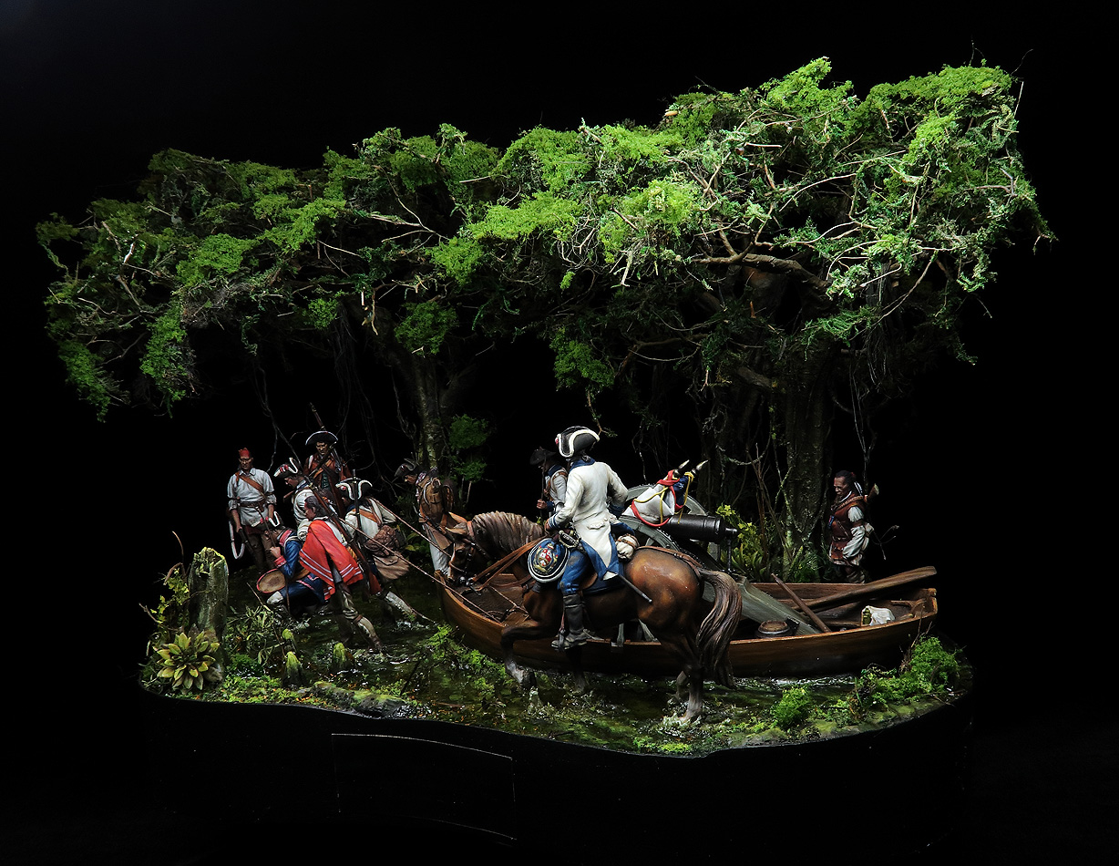 La marcia di Gàlvez, 1779 © Pedro Abreu - Click to magnify/shrink