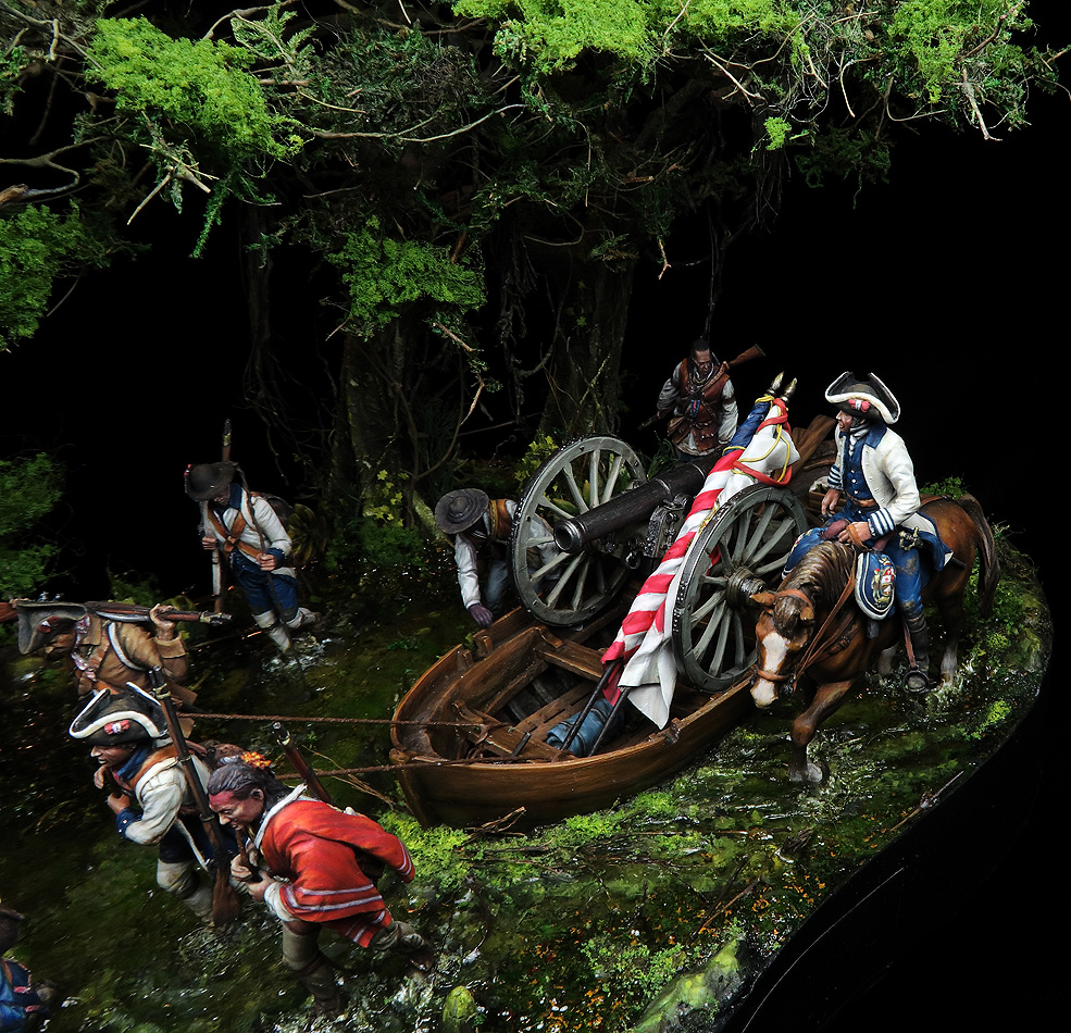 La marcia di Gàlvez, 1779 © Pedro Abreu - Click to magnify/shrink