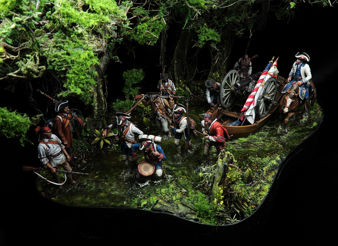 La marcia di Gàlvez, 1779 © Pedro Abreu - Click to magnify/shrink