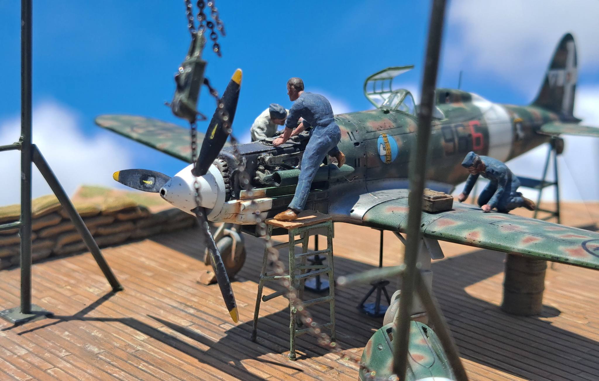 Macchi MC.202 Folgore © Jinoo Koo - Click to magnify/shrink