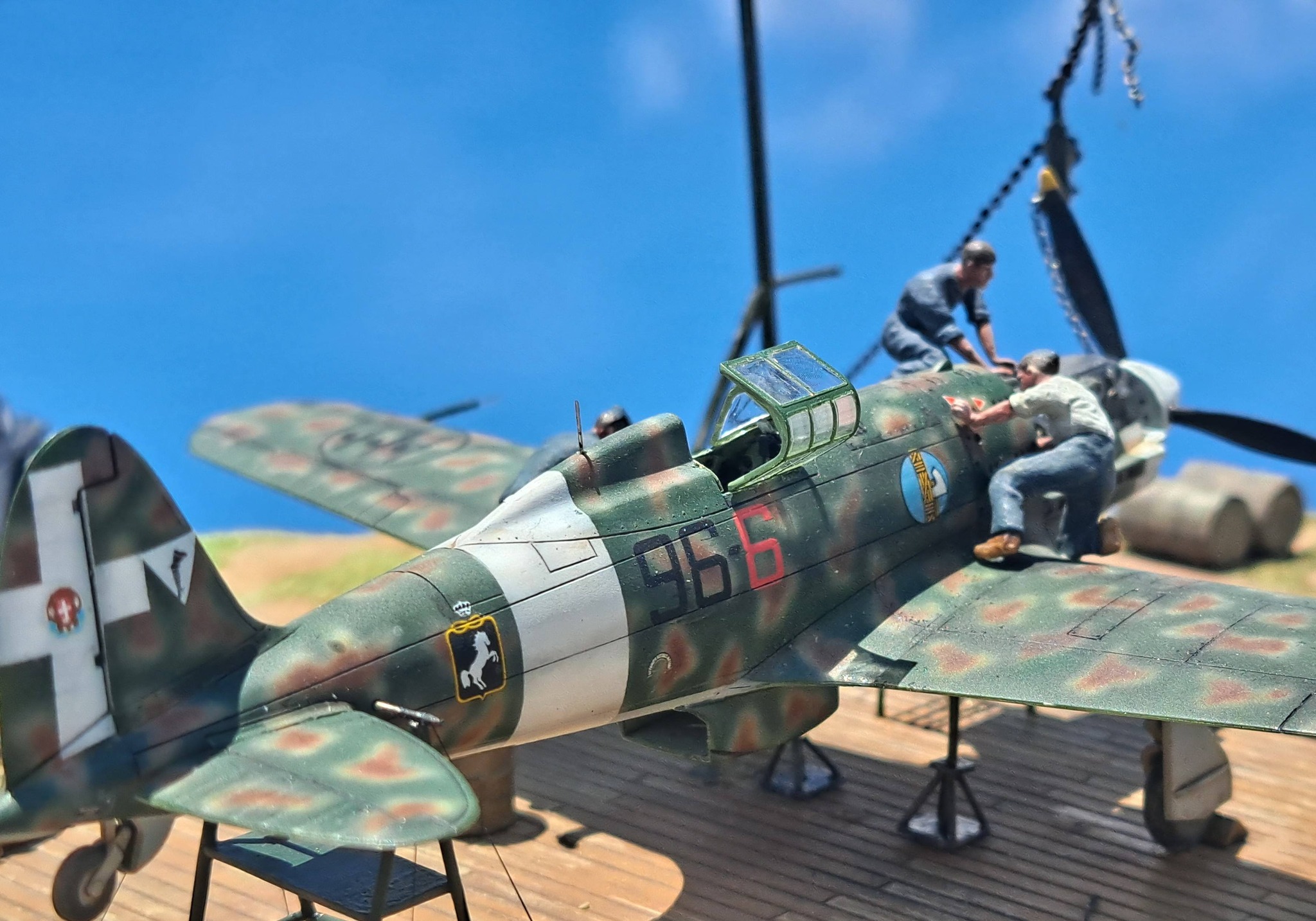 Macchi MC.202 Folgore © Jinoo Koo - Click to magnify/shrink