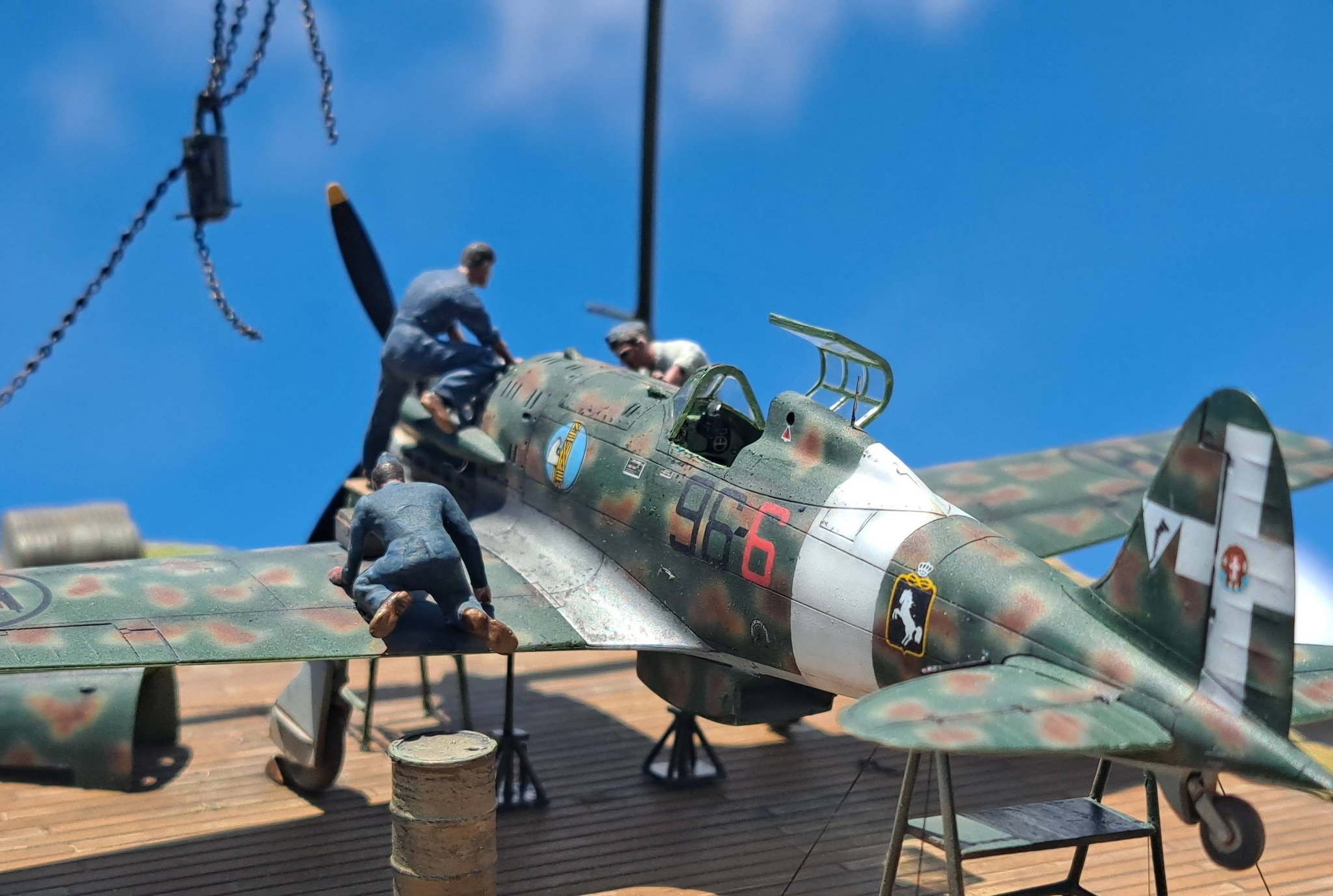 Macchi MC.202 Folgore © Jinoo Koo - Click to magnify/shrink