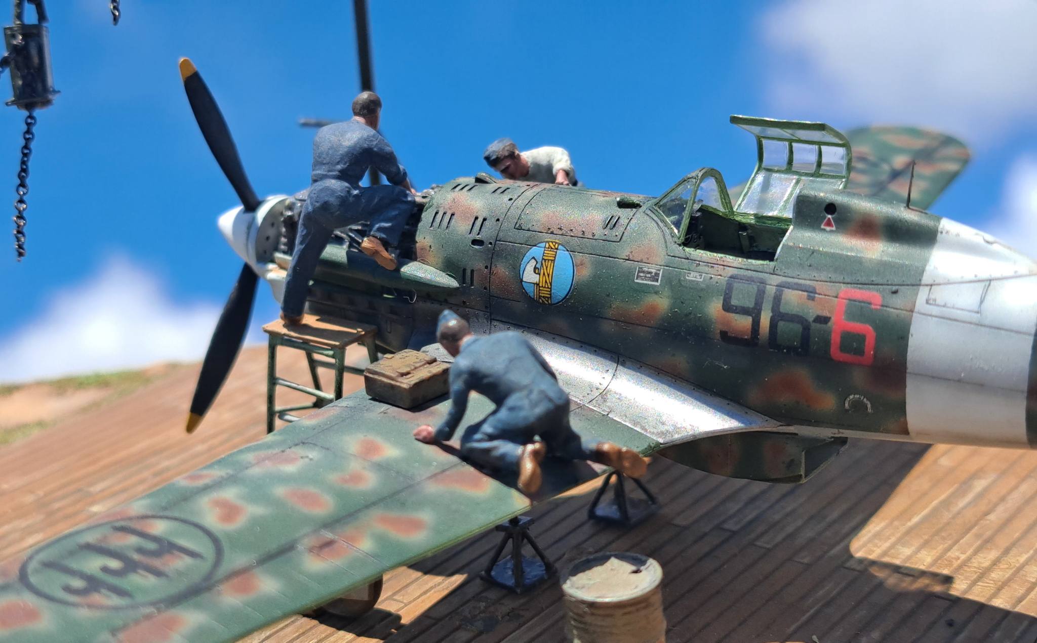 Macchi MC.202 Folgore © Jinoo Koo - Click to magnify/shrink