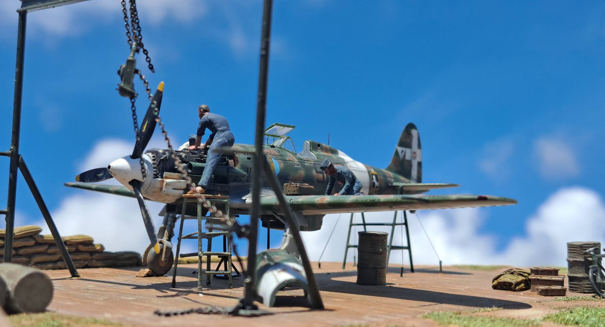 Macchi MC.202 Folgore © Jinoo Koo - Click to magnify/shrink