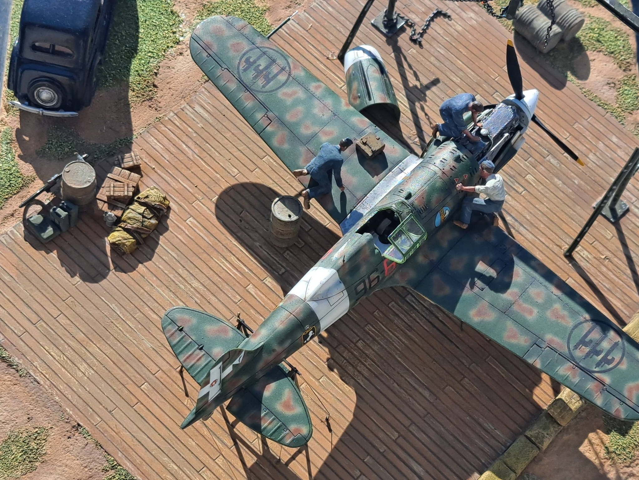 Macchi MC.202 Folgore © Jinoo Koo - Click to magnify/shrink